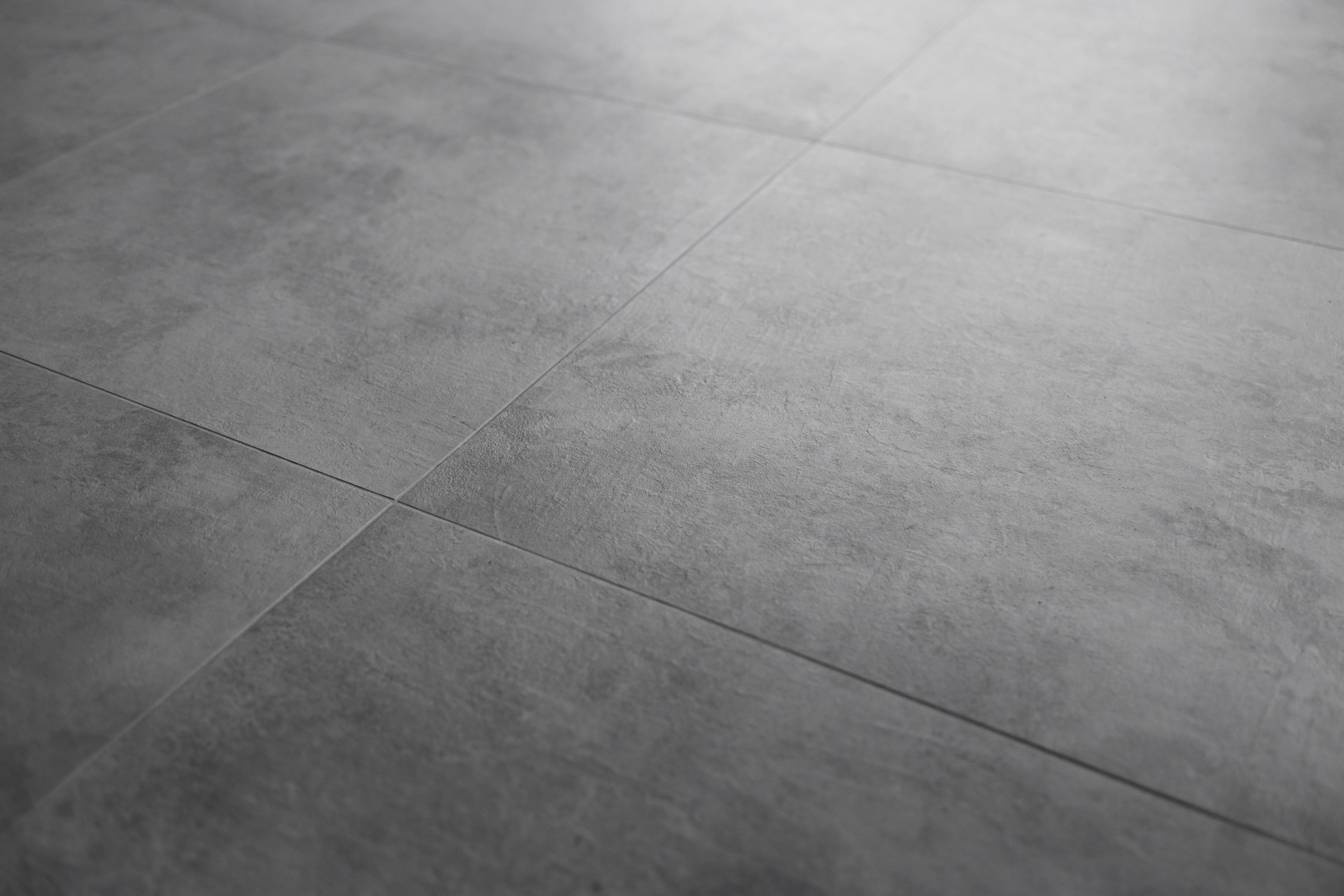 Gray granite tiles on the floor